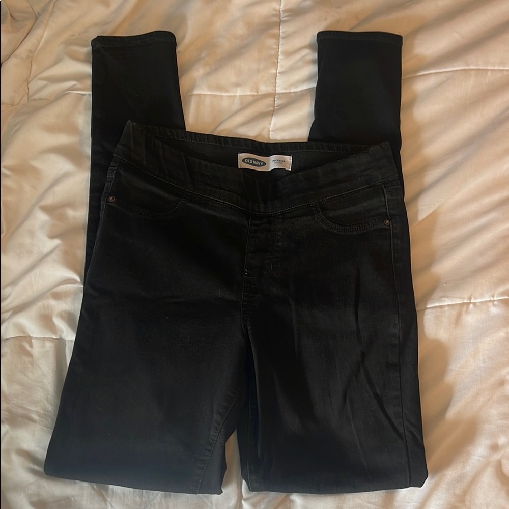 Old Navy Black Jeggings Classic Fit